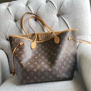 Authentic Louis Vuitton Neverfull MM